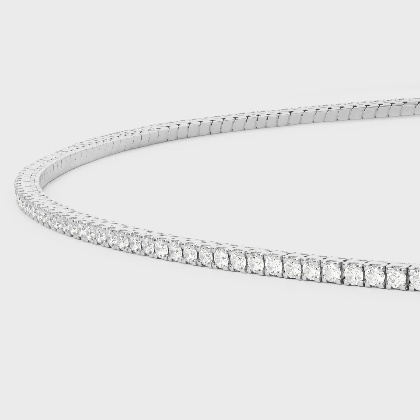 Discount Tennis Necklace in White Gold and Diamonds Women Other Lines | Categories·Necklaces