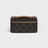 Discount Top Handle Small Toiletry Case in Triomphe Canvas and Calfskin Beauty Accessories | Travel