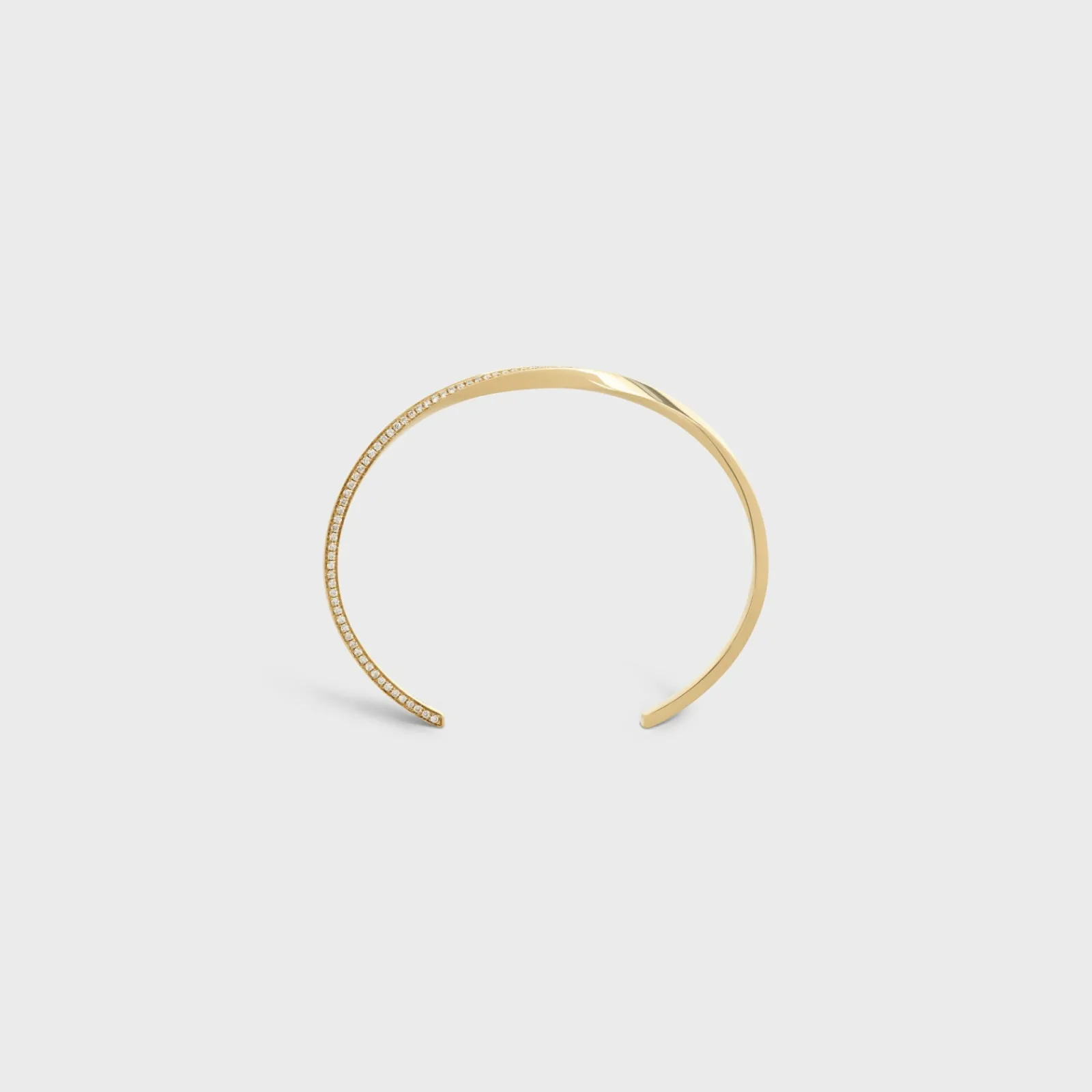 Online Torsion Bracelet in Yellow Gold and Diamonds Women Other Lines | Categories·Bracelets
