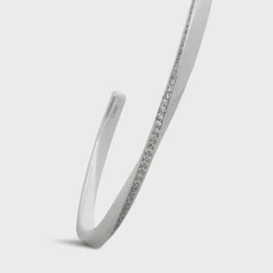 Clearance Torsion Bracelet in White Gold and Diamonds Women Other Lines | Categories·Bracelets