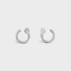 Fashion Torsion Earrings in White Gold and Diamonds Women Other Lines | Categories·Earrings