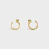 Clearance Torsion Earrings in Yellow Gold and Diamonds Women Other Lines | Categories·Earrings