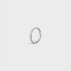 Fashion Torsion Ring in White Gold and Diamonds Women Other Lines | Categories·Rings