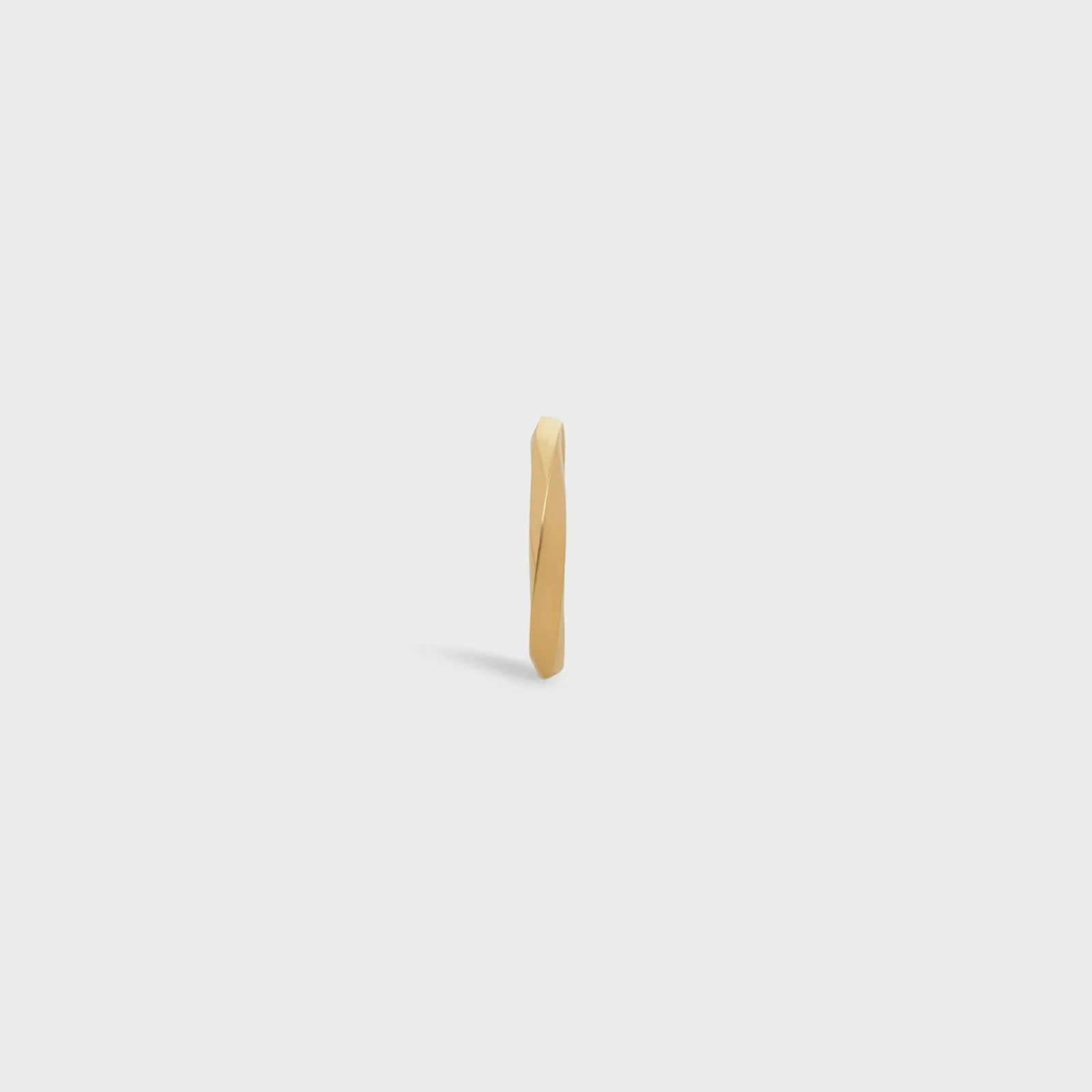 Fashion Torsion Ring in Yellow Gold Women Other Lines | Categories·Rings