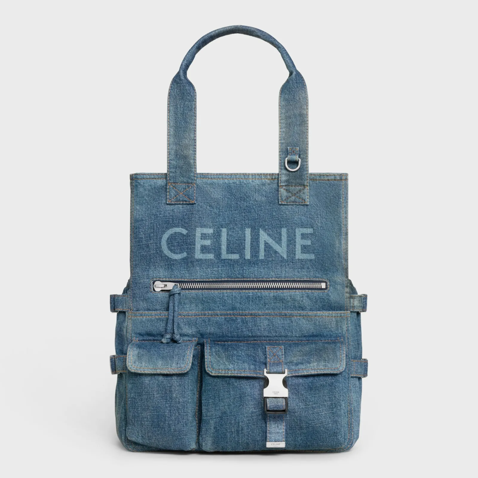 Online Tote bag in DENIM WITH Categories·Tote Bags