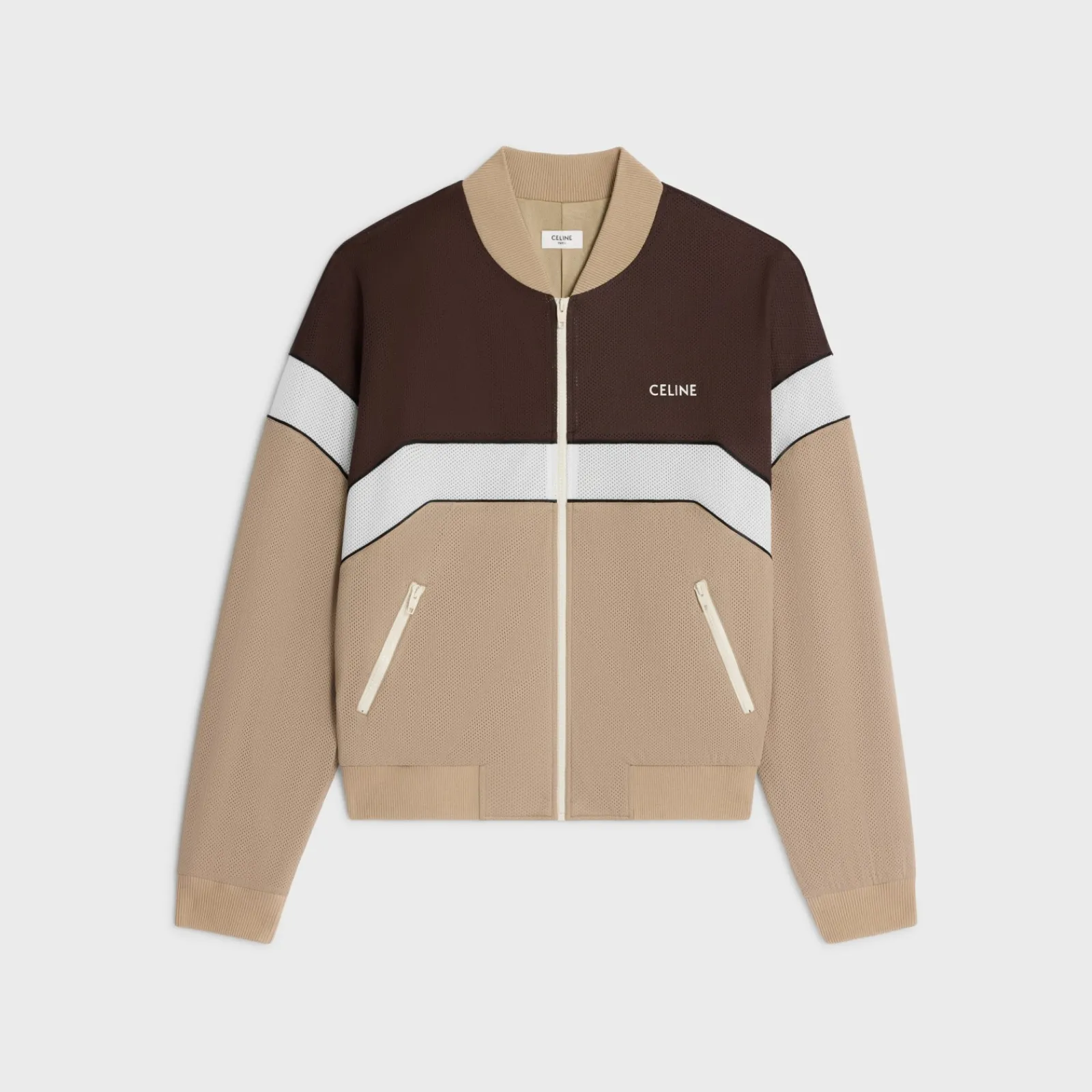 Best TRACKSUIT JACKET in technical mesh jersey T-Shirts And Sweatshirts