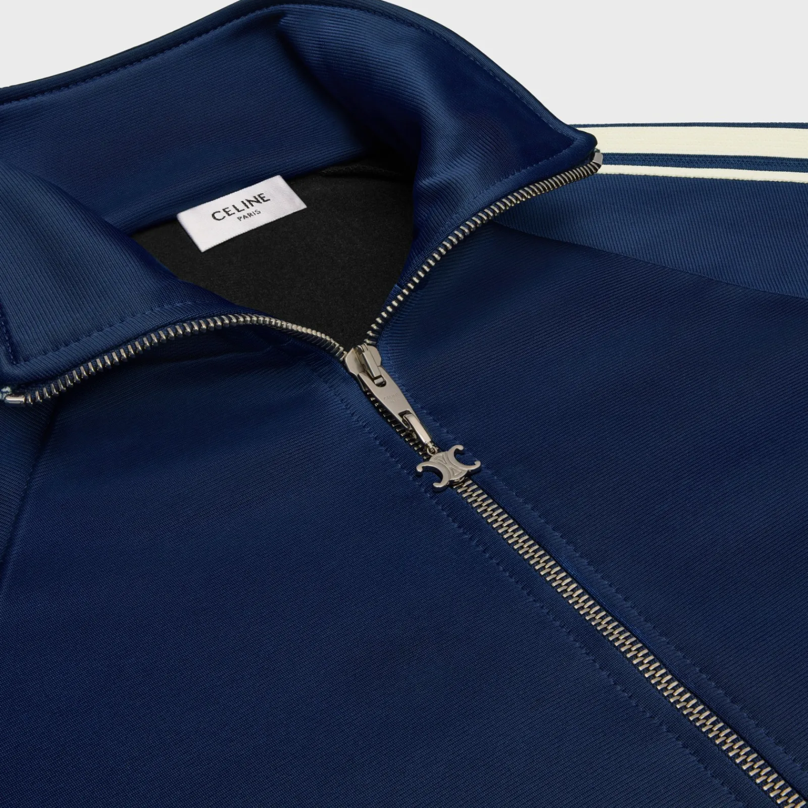 Fashion tracksuit jacket in vintage double jersey T-Shirts And Sweatshirts | Coats & Blousons