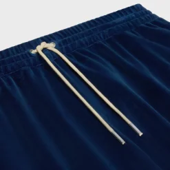 Outlet tracksuit pants in velvet jersey Pants And Shorts