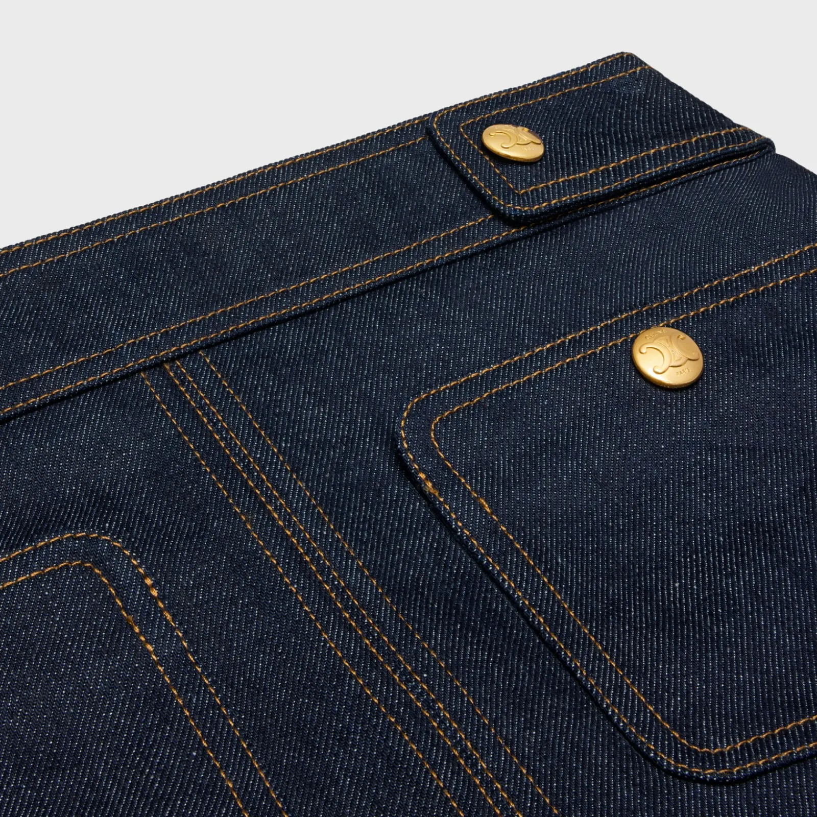 Hot trapeze mini skirt in raw wash denim Women Dresses And Skirts | Denim