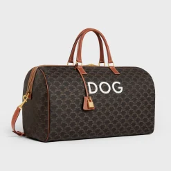 Best Travel 50 in Triomphe Canvas with Dog Print Dog Accessories