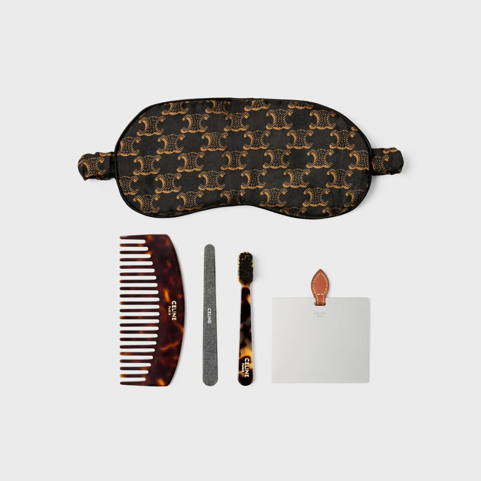 Clearance Travel kit in Triomphe Canvas and calfskin Travel