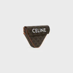 Online triangle bag in Triomphe Canvas with print Triomphe Canvas | Categories·Cross-Body Bags