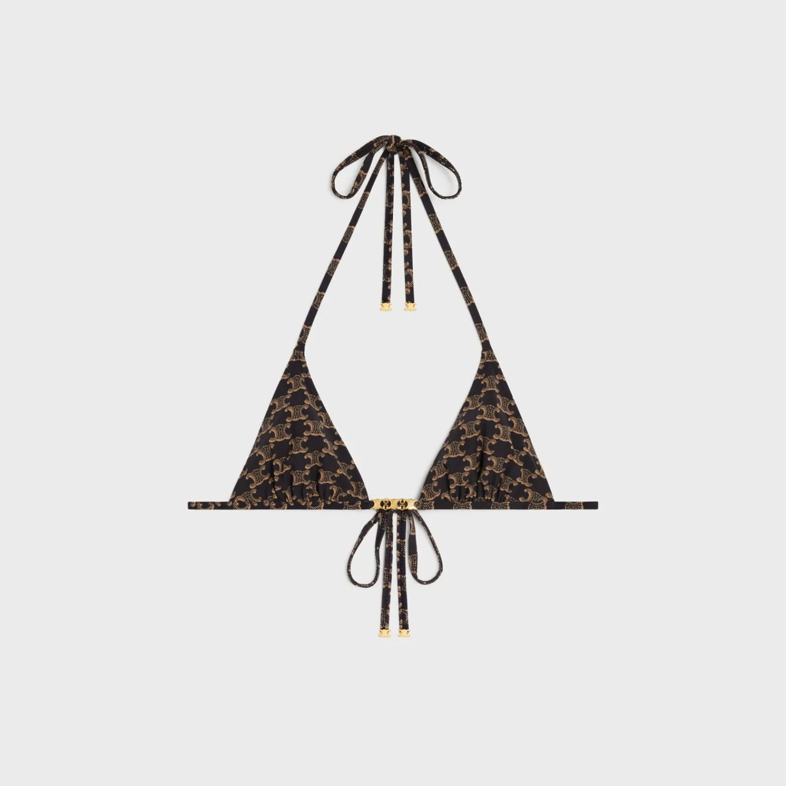 Online triangle top in monogram jersey Women Swimwear And Lingerie