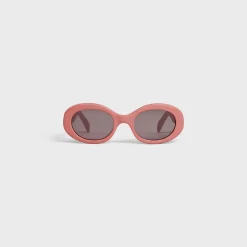 Clearance Triomphe 01 Sunglasses in Acetate Women Triomphe | Categories·Round