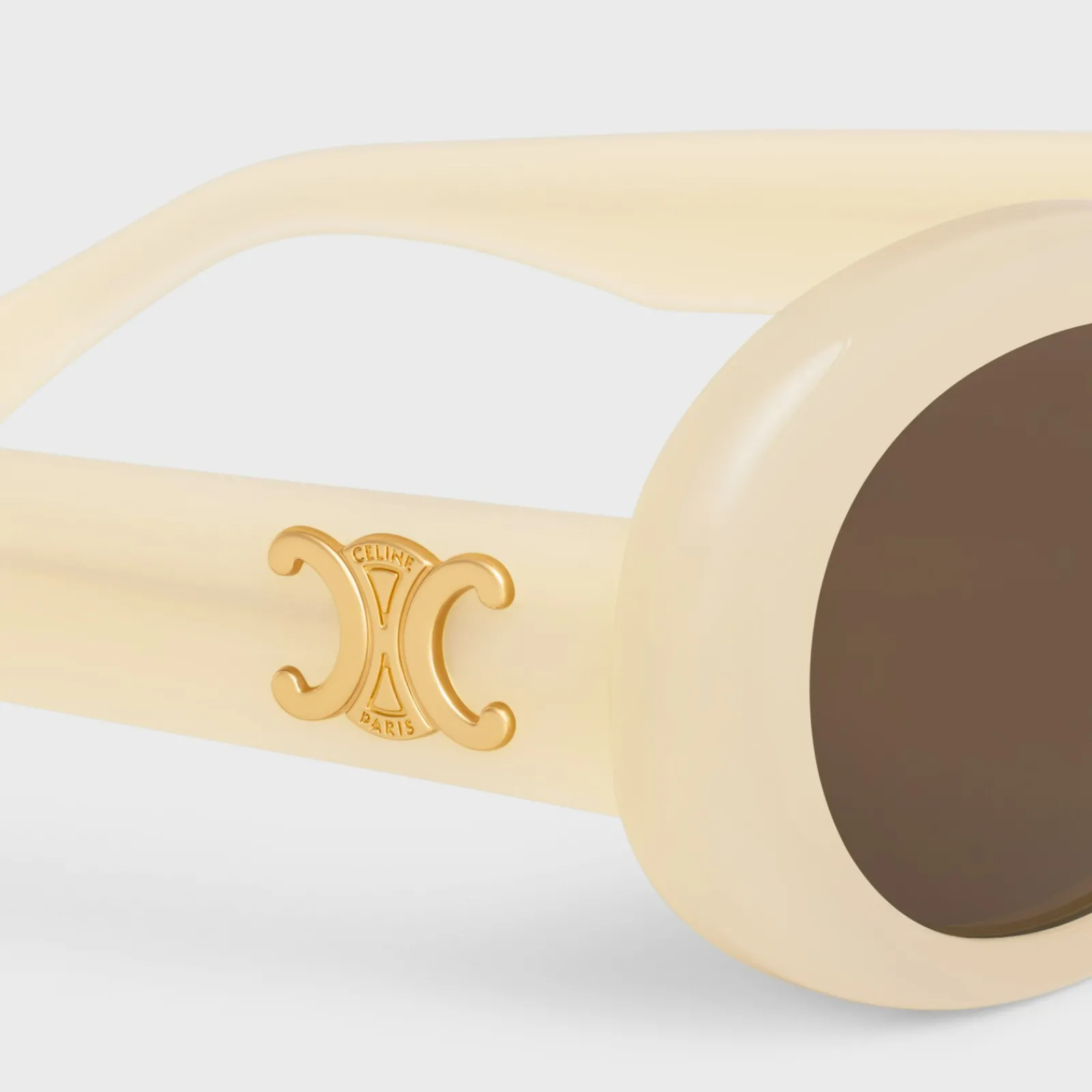 Hot Triomphe 01 Sunglasses in Acetate Women Triomphe | Categories·Round