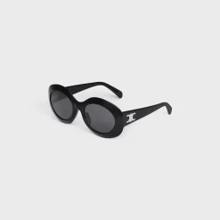 New Triomphe 14 Sunglasses in Acetate Women Triomphe | Categories·Round