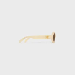 Hot Triomphe 01 Sunglasses in Acetate Women Triomphe | Categories·Round
