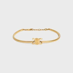 Sale Triomphe Articulated Bracelet in Brass with Finish Women Triomphe | Categories·Bracelets