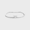 Sale Triomphe Articulated Bracelet in Brass with Rhodium Finish Women Triomphe | Categories·Bracelets