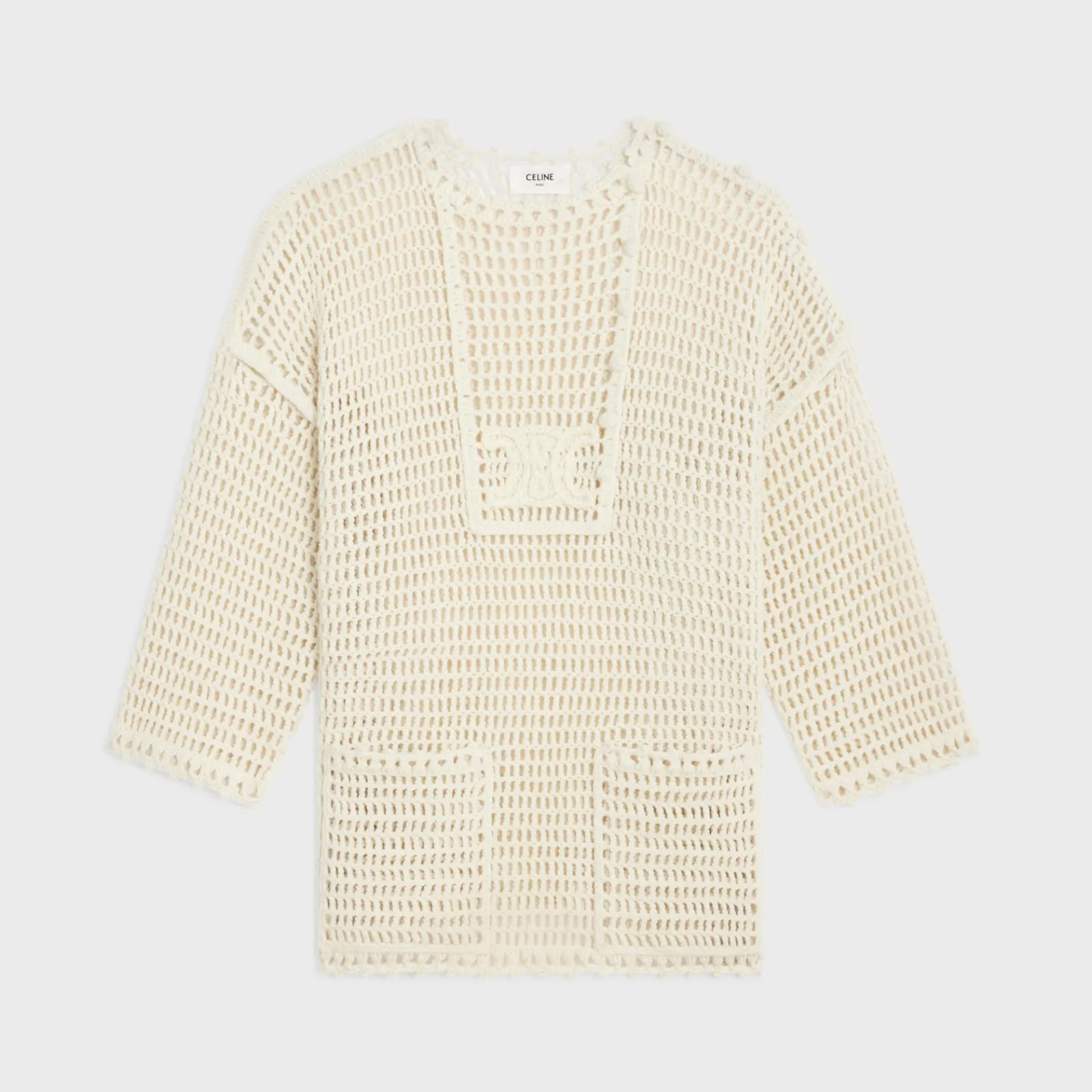 Discount triomphe baja in crocheted wool Women Knitwear