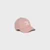Fashion triomphe baseball cap in cotton Women Bucket Hats And Caps