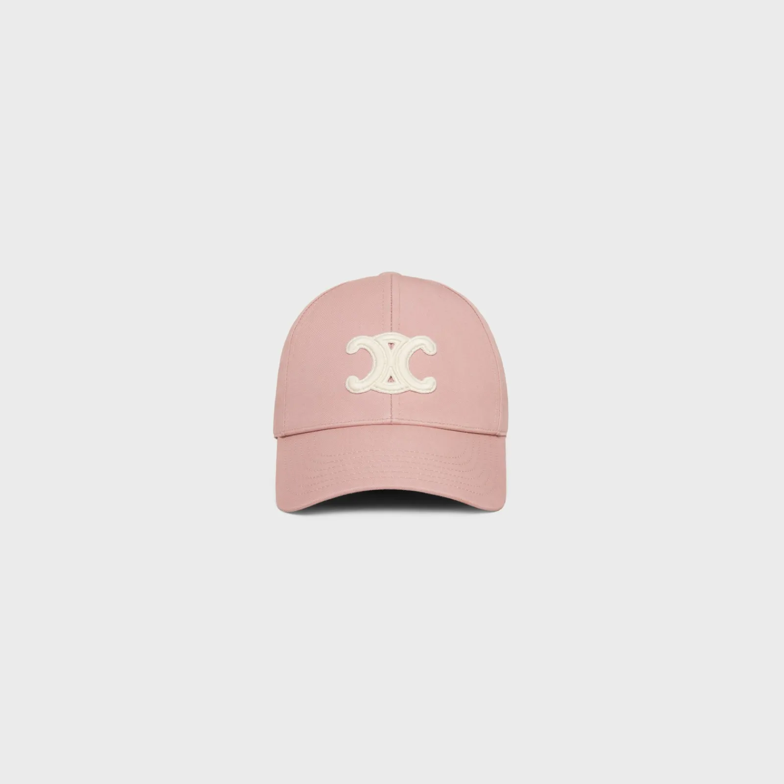 Fashion triomphe baseball cap in cotton Women Bucket Hats And Caps