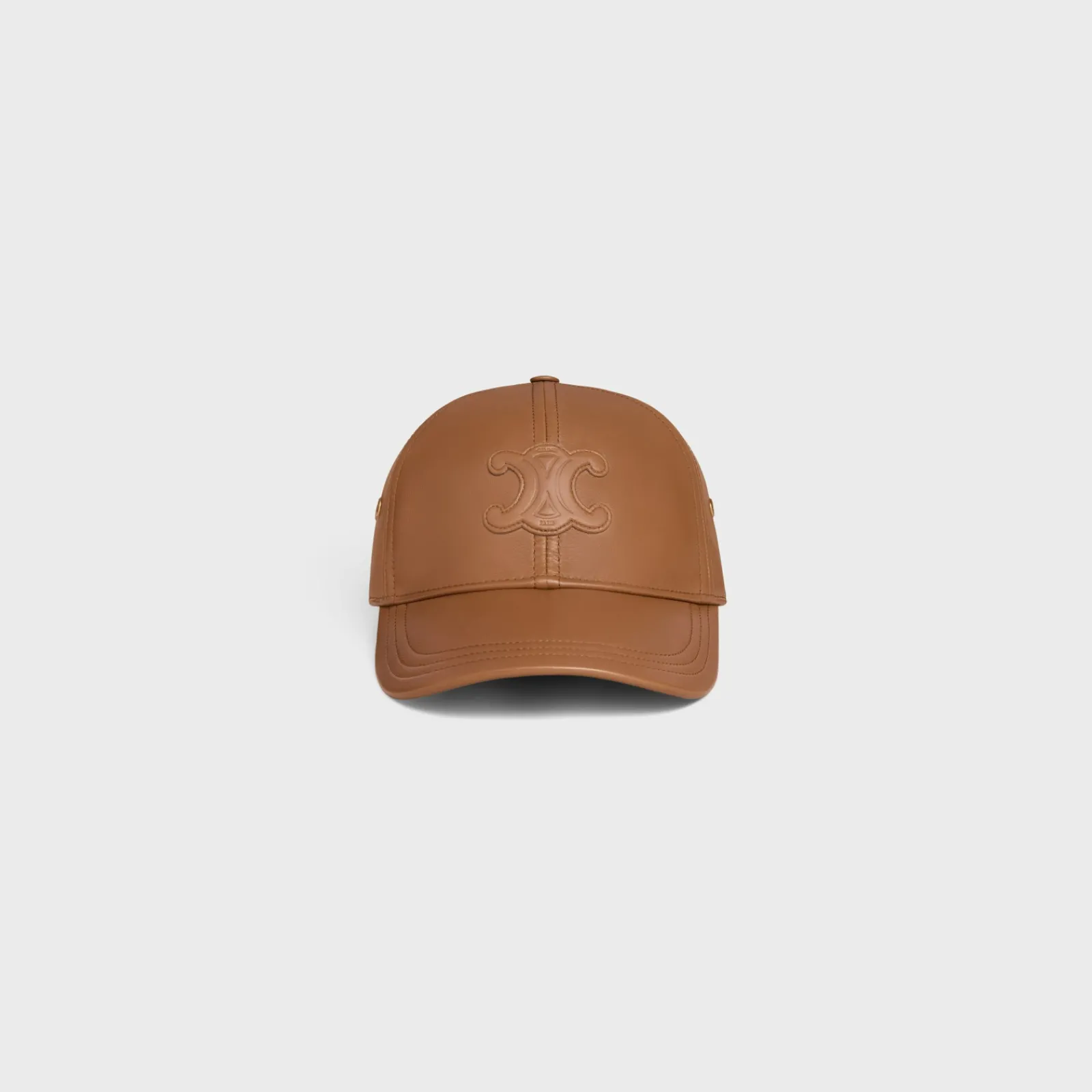 Outlet Triomphe baseball cap in lambskin Women Bucket Hats And Caps
