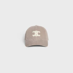 New triomphe baseball cap in corduroy Women Bucket Hats And Caps