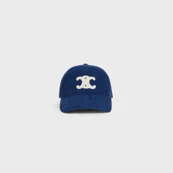 Outlet triomphe baseball cap in corduroy Women Bucket Hats And Caps