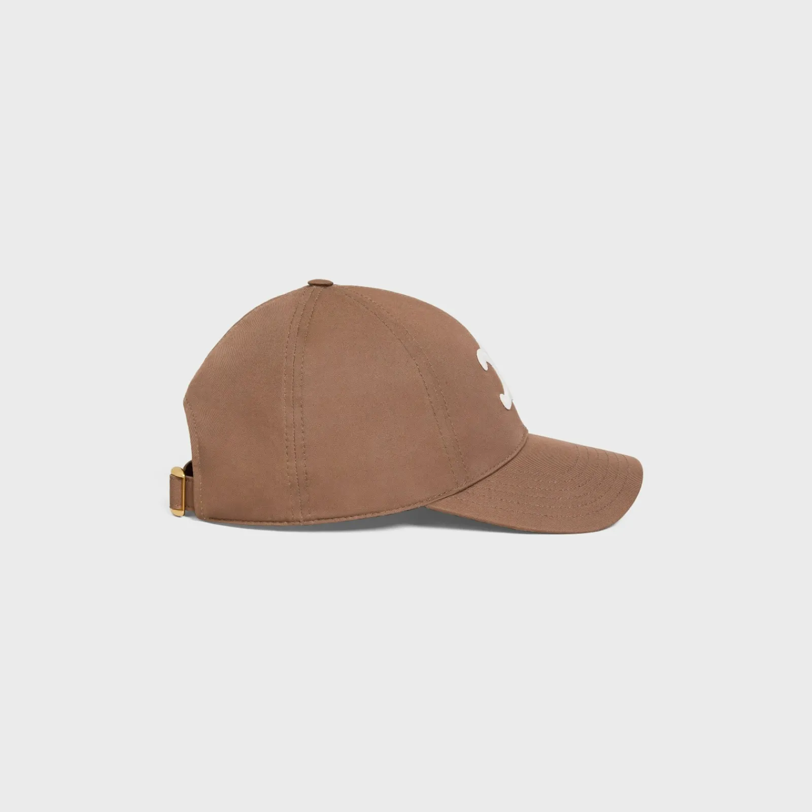 Fashion triomphe baseball cap in cotton Women Bucket Hats And Caps