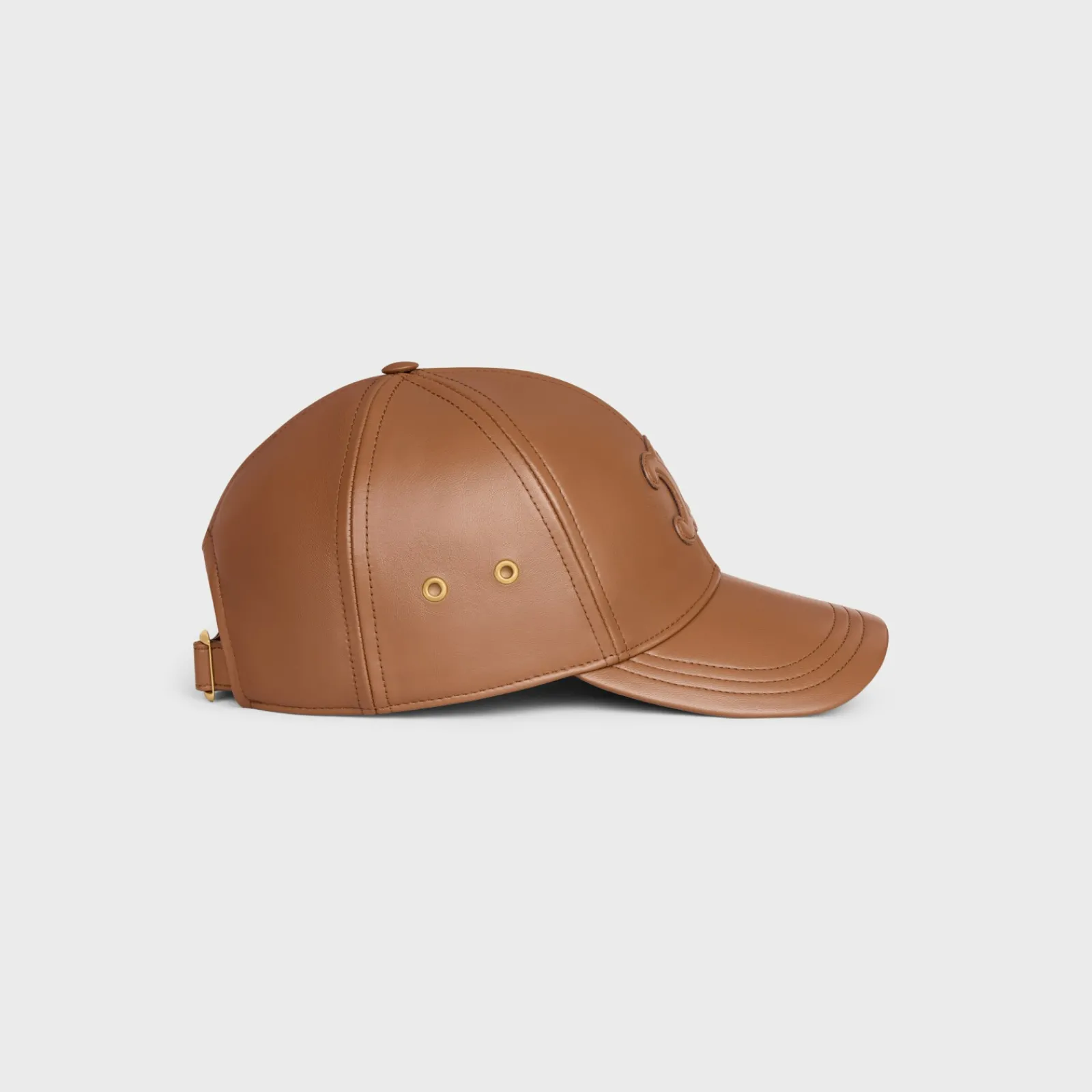 Outlet Triomphe baseball cap in lambskin Women Bucket Hats And Caps