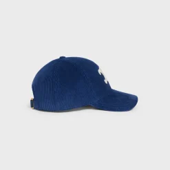 Outlet triomphe baseball cap in corduroy Women Bucket Hats And Caps