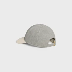 Fashion triomphe baseball cap in wool Women Bucket Hats And Caps