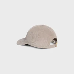 New triomphe baseball cap in corduroy Women Bucket Hats And Caps