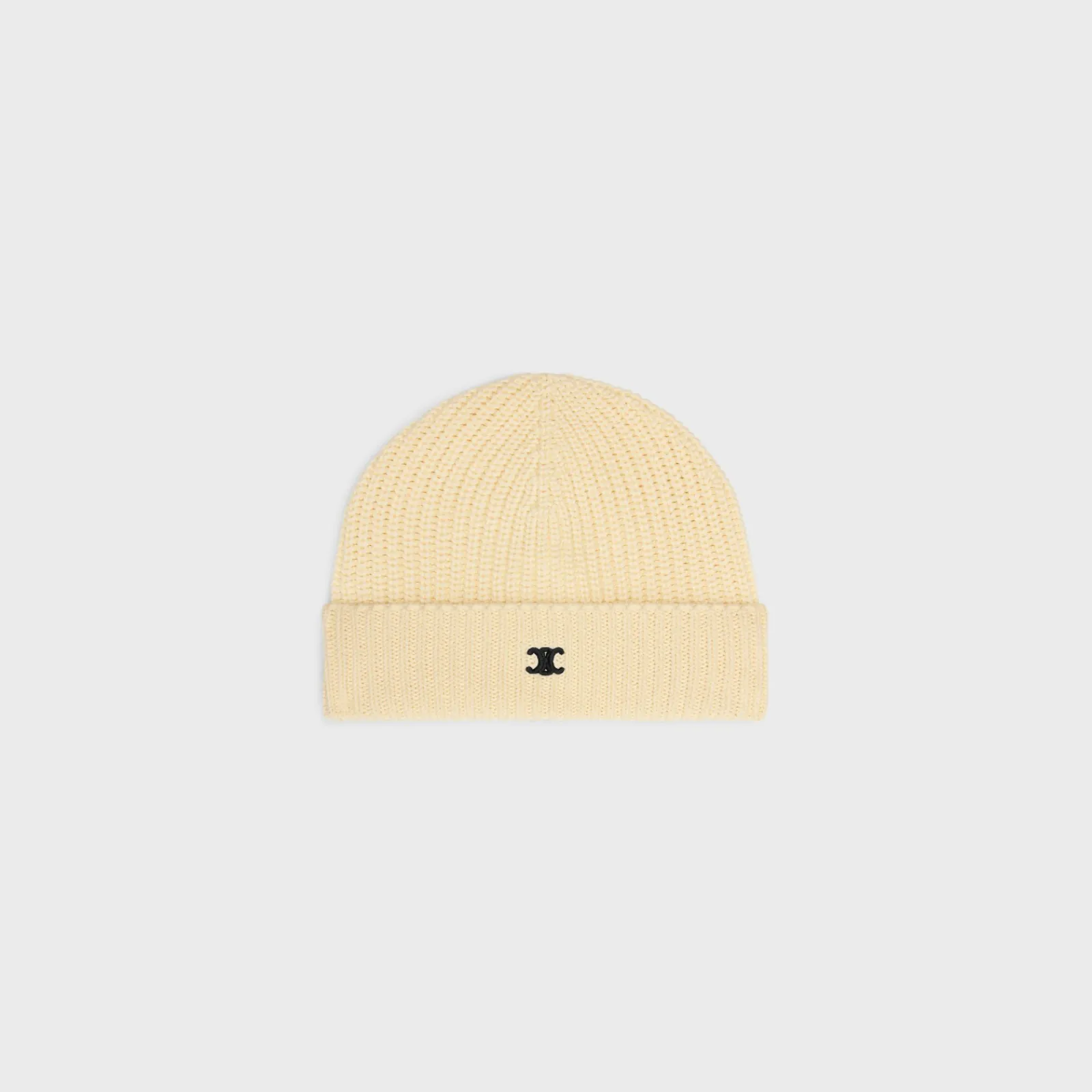 Online triomphe beanie in cotton Hats And Soft Accessories