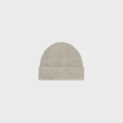 Outlet Triomphe beanie in heritage cashmere Women Beanies And Scarves