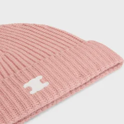 Clearance Triomphe beanie in heritage cashmere Women Beanies And Scarves