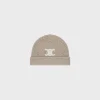 New TRIOMPHE BEANIE IN SEAMLESS CASHMERE Women Beanies And Scarves