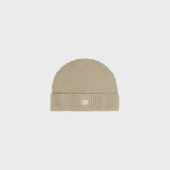 Sale triomphe beanie in wool and cashmere Hats And Soft Accessories