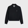 Fashion triomphe blouson jacket in rayon twill Coats & Blousons