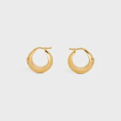 Clearance Triomphe Bold Hoops in Brass with Finish Women Triomphe | Categories·Earrings