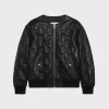 Outlet triomphe bomber jacket in soft lambskin Women Jackets | Leather And Shearling