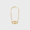 New Triomphe Bracelet in Brass with Finish Women Triomphe | Categories·Bracelets