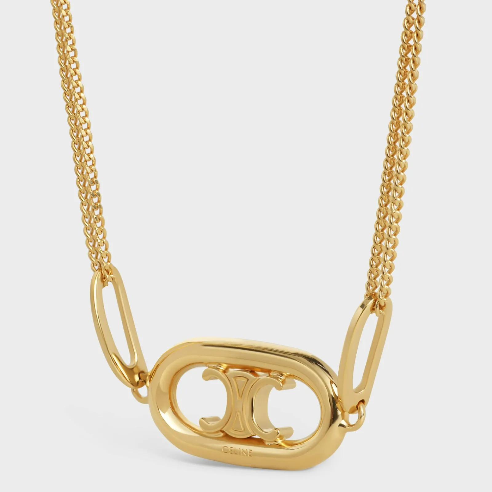 New Triomphe Bracelet in Brass with Finish Women Triomphe | Categories·Bracelets