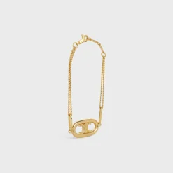 New Triomphe Bracelet in Brass with Finish Women Triomphe | Categories·Bracelets