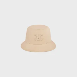 Sale triomphe bucket hat in cotton gabardine Women Bucket Hats And Caps