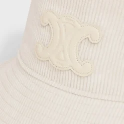 Hot triomphe bucket hat in corduroy Women Bucket Hats And Caps