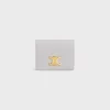 Clearance TRIOMPHE BUSINESS CARD HOLDER in SHINY CALFSKIN Women Triomphe | Categories·Coin And Card Holders