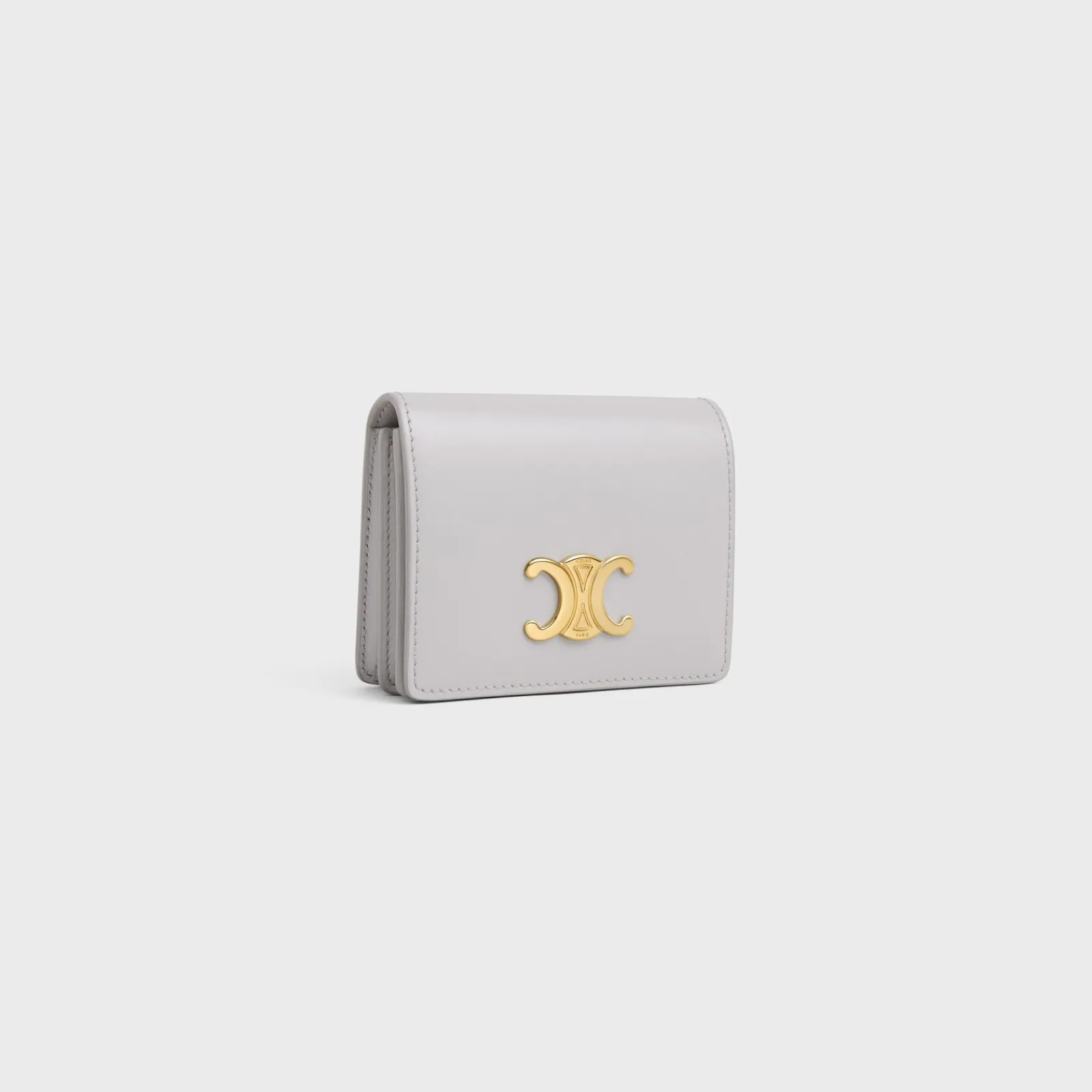 Clearance TRIOMPHE BUSINESS CARD HOLDER in SHINY CALFSKIN Women Triomphe | Categories·Coin And Card Holders