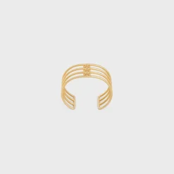Clearance Triomphe Cage Cuff in Brass with Finish Women Triomphe | Categories·Bracelets